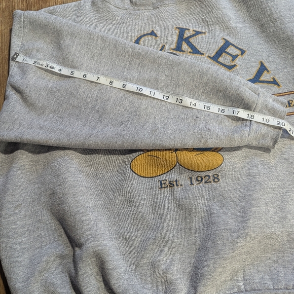 Vintage Disney Jerry Leigh Mickey Mouse Cotton Crewneck Sweatshirt 90s Y2K - Picture 15 of 16